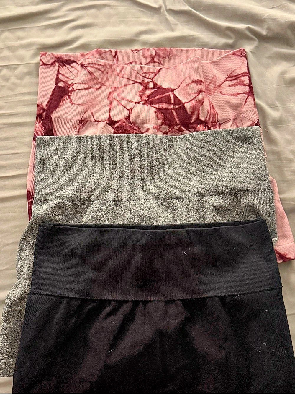 Women's Athletic shorts in Black & Pink Bundle